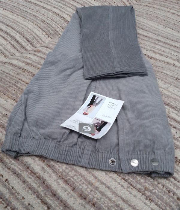 Стильні фірмові брюки для вагітних. Мікровельвет.