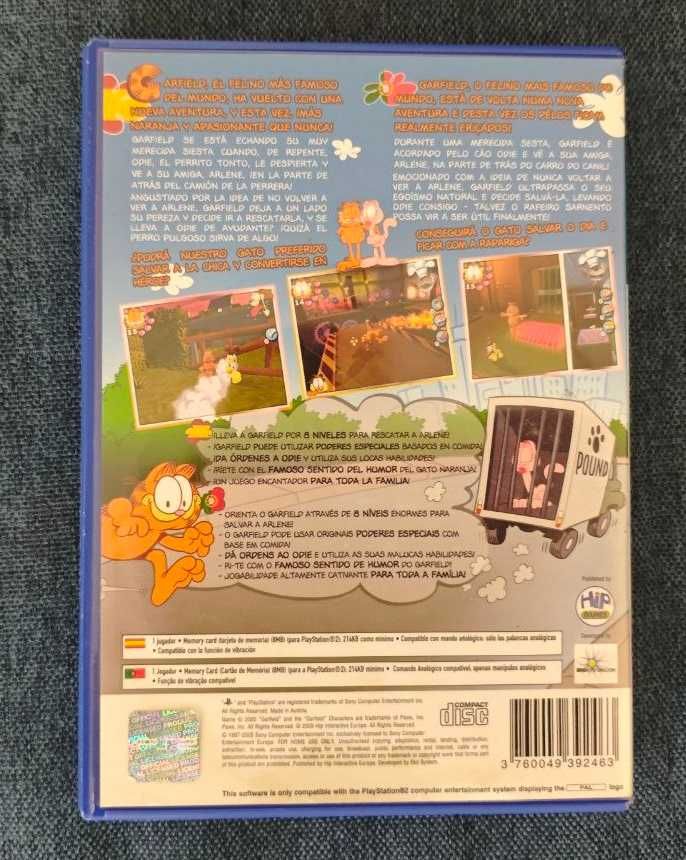 Garfield Saving Arlene Playstation 2 PS2