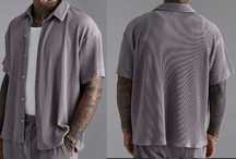 NEON Plisowana Oversized M L XL XXL fiolet koszula t-shirt y2k baggy