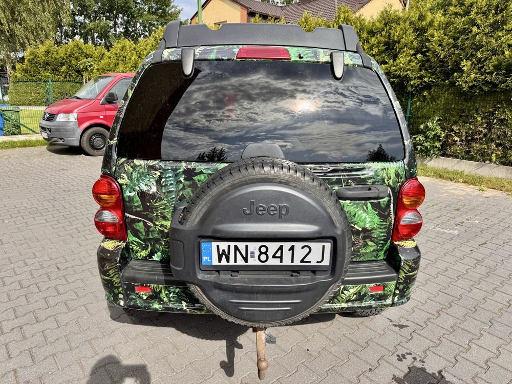 Jeep Cherokke 4x4 2.8 CRD Klima Automat Hak 1 właściciel