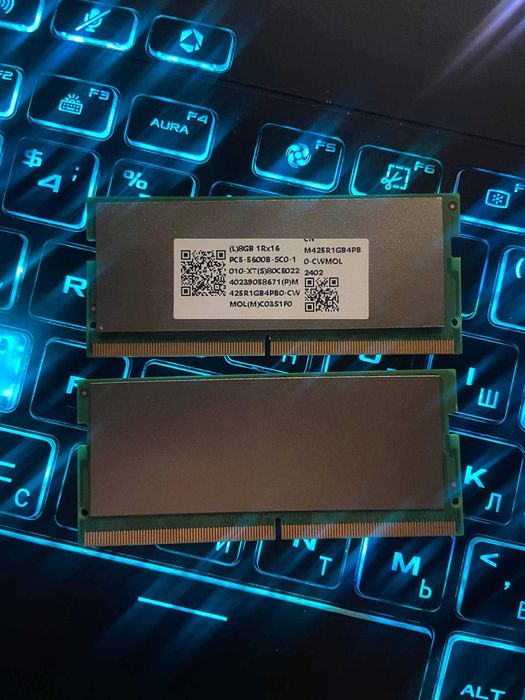 Оперативна пам'ять Samsung DDR5 SODIMM 2x8GB 5600MhZ