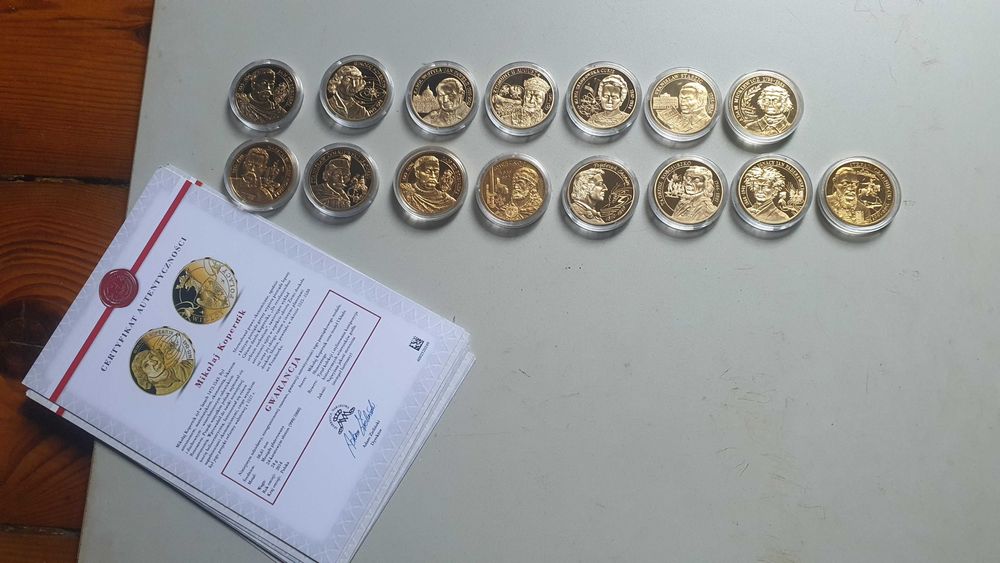 numizmaty - wielcy polacy