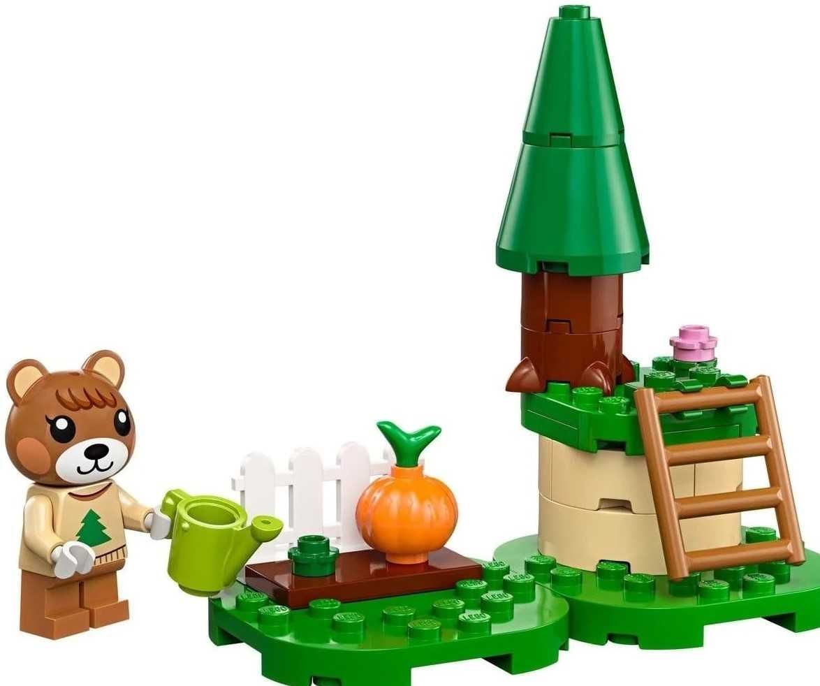 30662  lego animal crossing - dyniowy ogród maple & sprzątanie plaży;