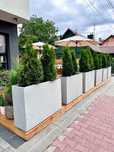 Donice betonowe, tarasowe, beton architektoniczny 30x100x50