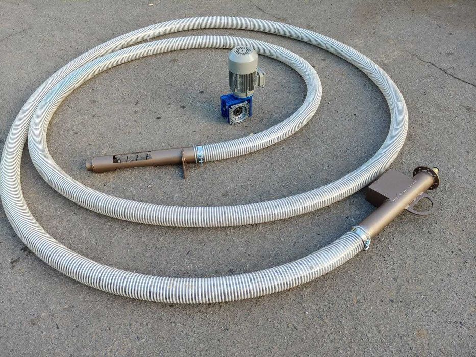 Гнучкий шнек, конвеєр, шнек, спіраль, гибкий шнек, зернопогрузчик,гофр