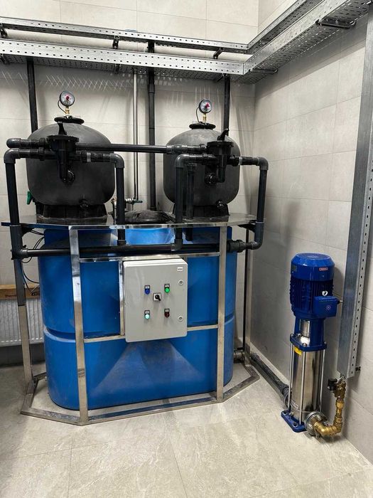 Очисне обладнання для автомийки + монтаж | Сепаратори фільтри станції