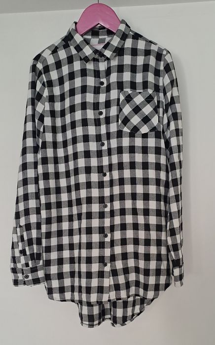 Czarno-biała tunika by Young Style.