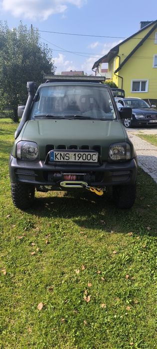 Suzuki Jimny 1.3 benzyna 2007 | Off-road, snorkel, wyciągarka, lift