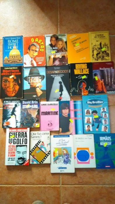 Livros VENDIDOS INDIVIDUALMENTE Lote 7 - Vários Preços