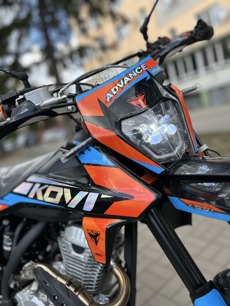 Мотоцикл Kovi Advance 250, є весь модельний ряд Kovi, Безкштовна доста