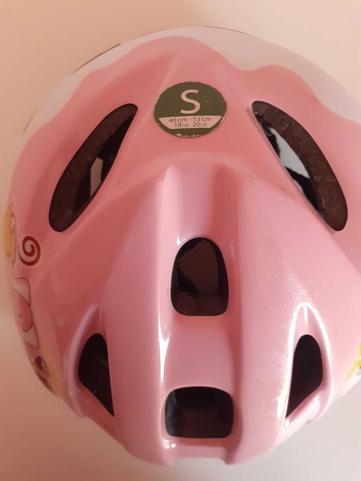 capacete criança para bicicleta, patins e skate, tamanho S (46 - 53cm)