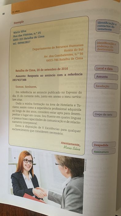 Prova de Afericao Português 8 ano