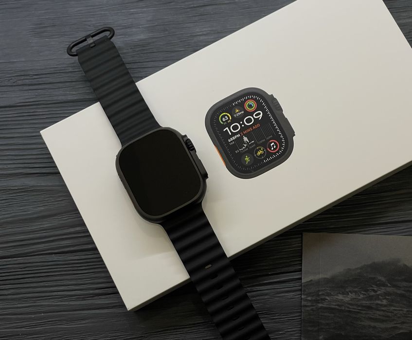 Apple Watch Ultra 2 49mm Black Ocean Band (MX4P3) Магазин Гарантія