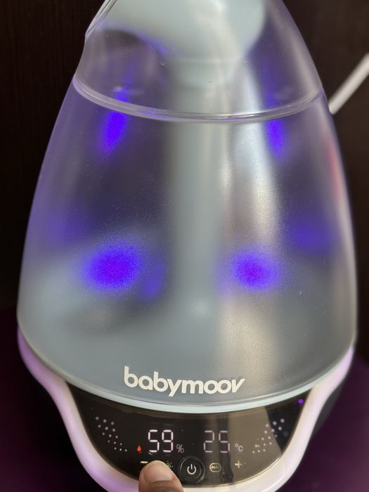Babymoove Humidificador Silencioso Candeeiro de Noite