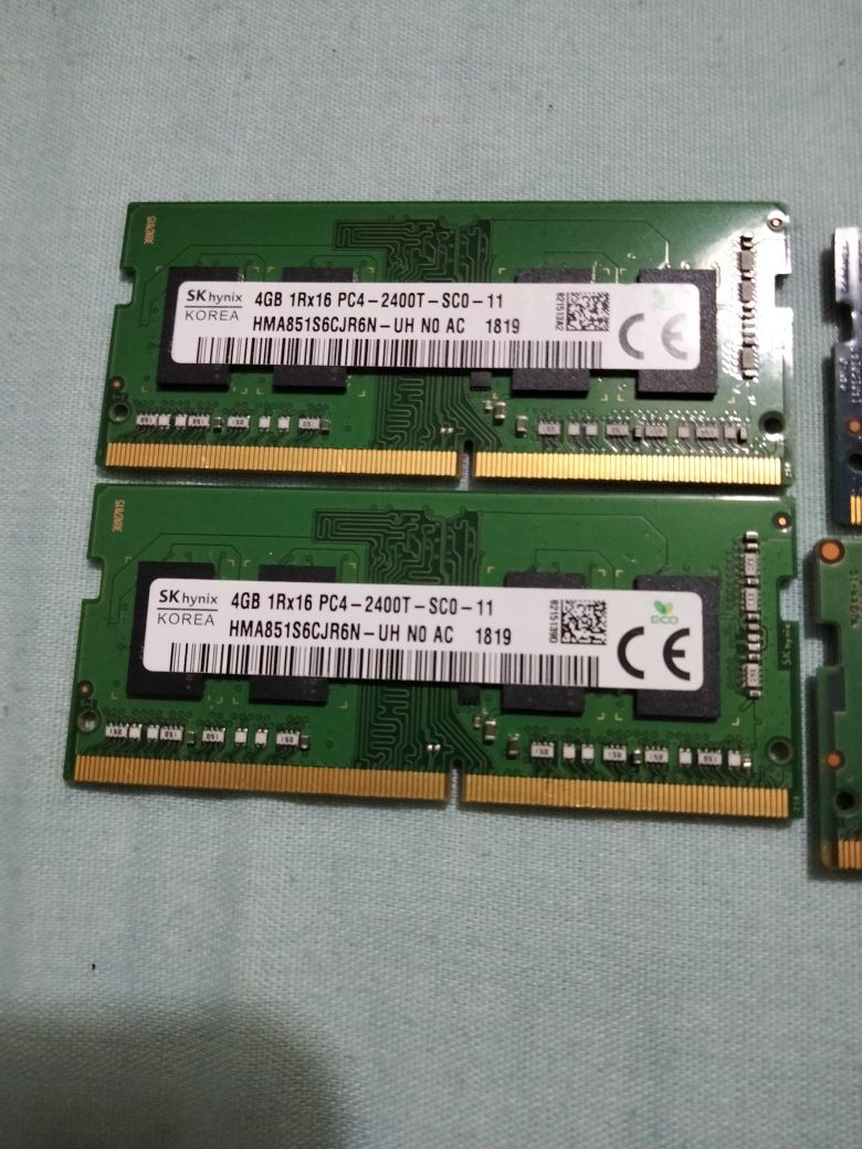 Memórias RAM 4 GB DDR4