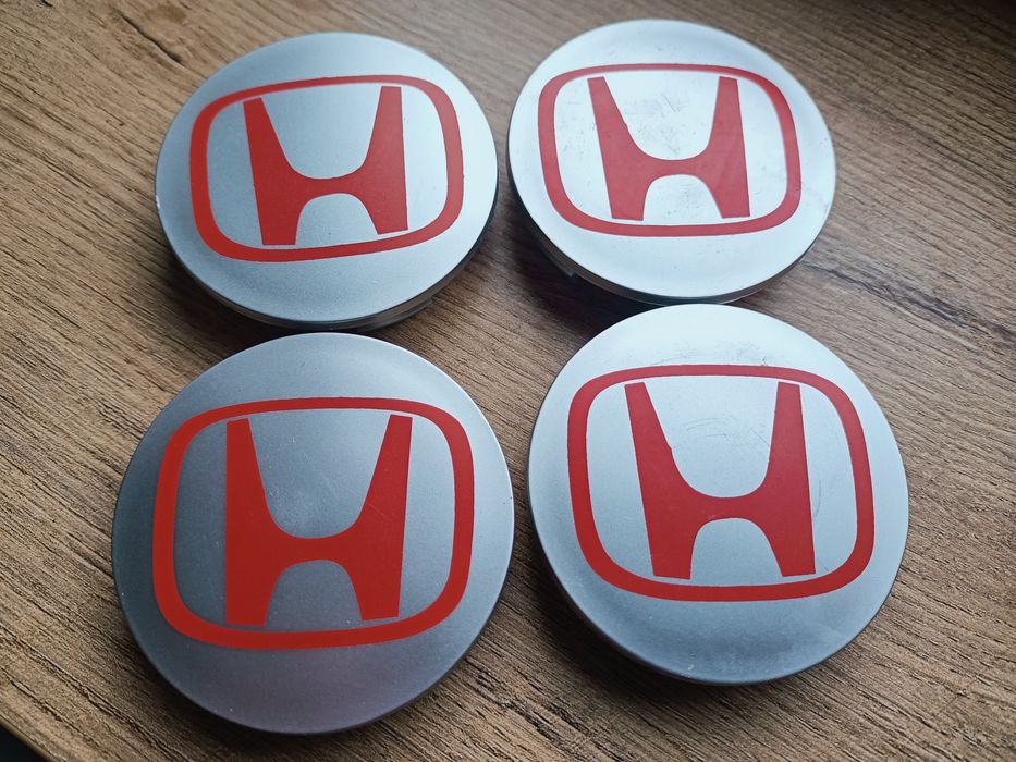 Kołpaczki Civic type r s logo czerwone 68mm /64mm