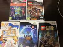 Gry wii  Just dance , Star wars , Piraci z Karaibow , wall. E , fix it