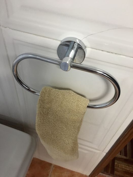 Toalheiro inox Leroy Merlin