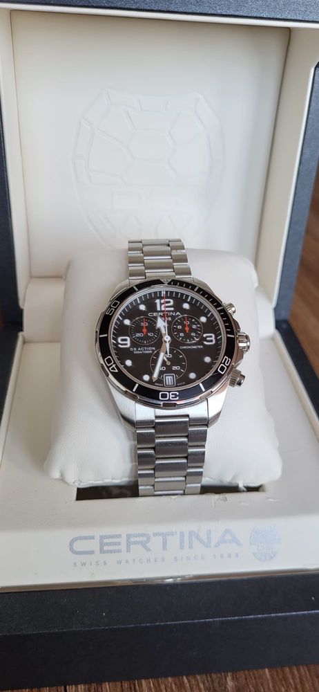 Zegarek męski Certina DS Action Chrono Diver C032.434.11.057.00 COSC