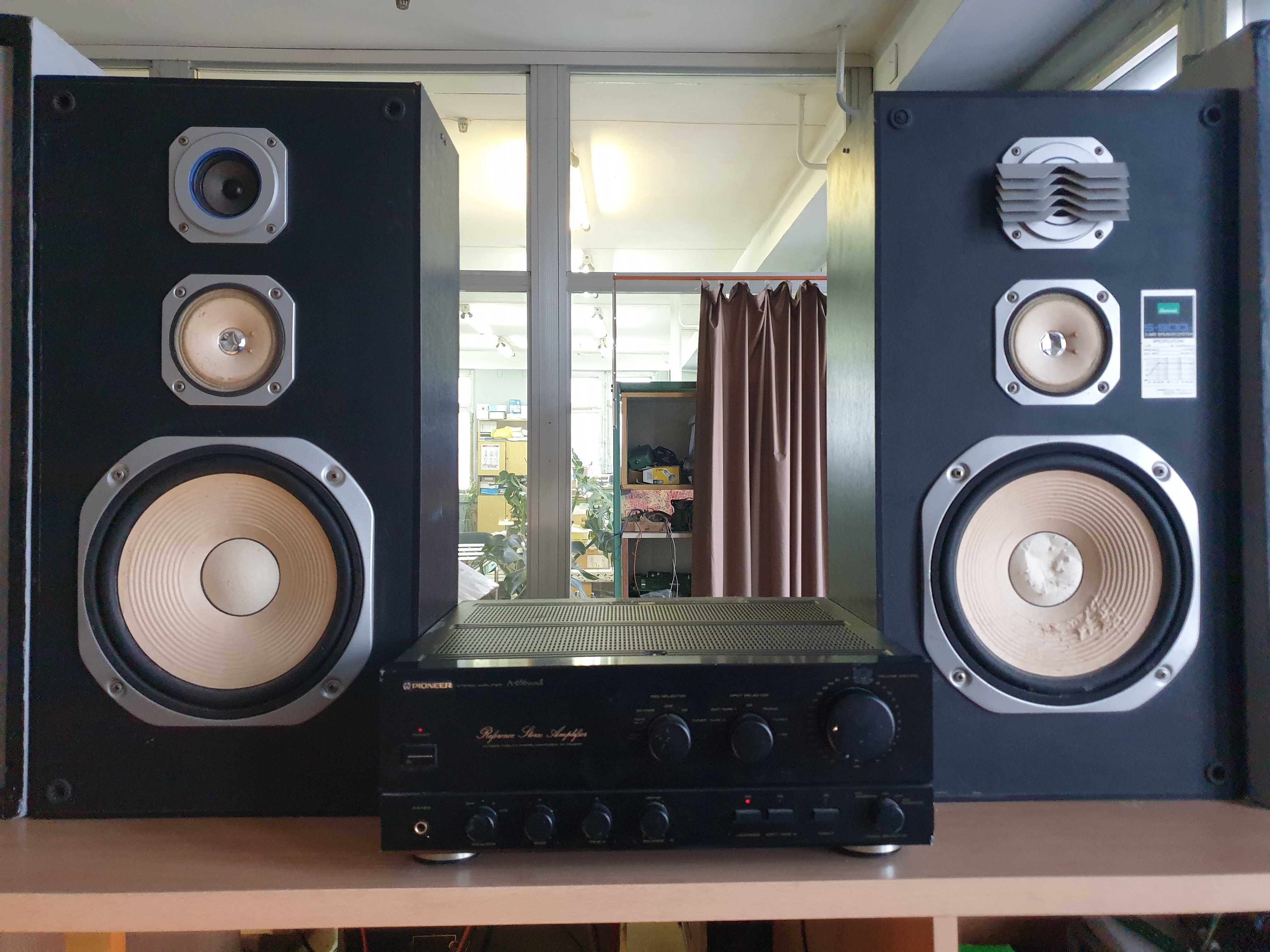 Усилитель Підсилювач Pioneer A-656 mark II 2 + Sansui S900G 85 Вт