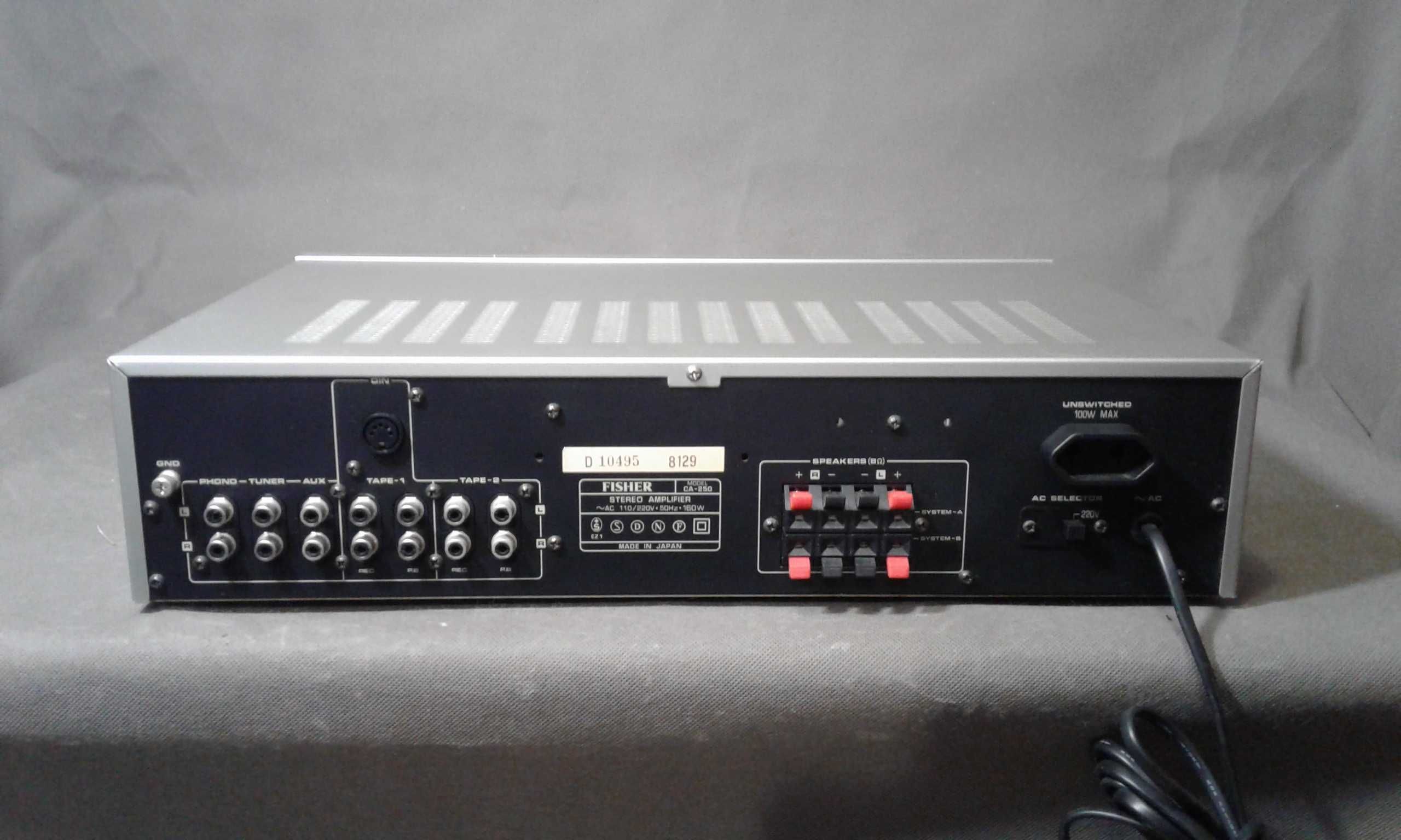 FISHER CA-250,wzmacniacz stereo
