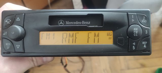 Radio samochodowe Mercedes Benz sound 10 sprawne kod oryginał