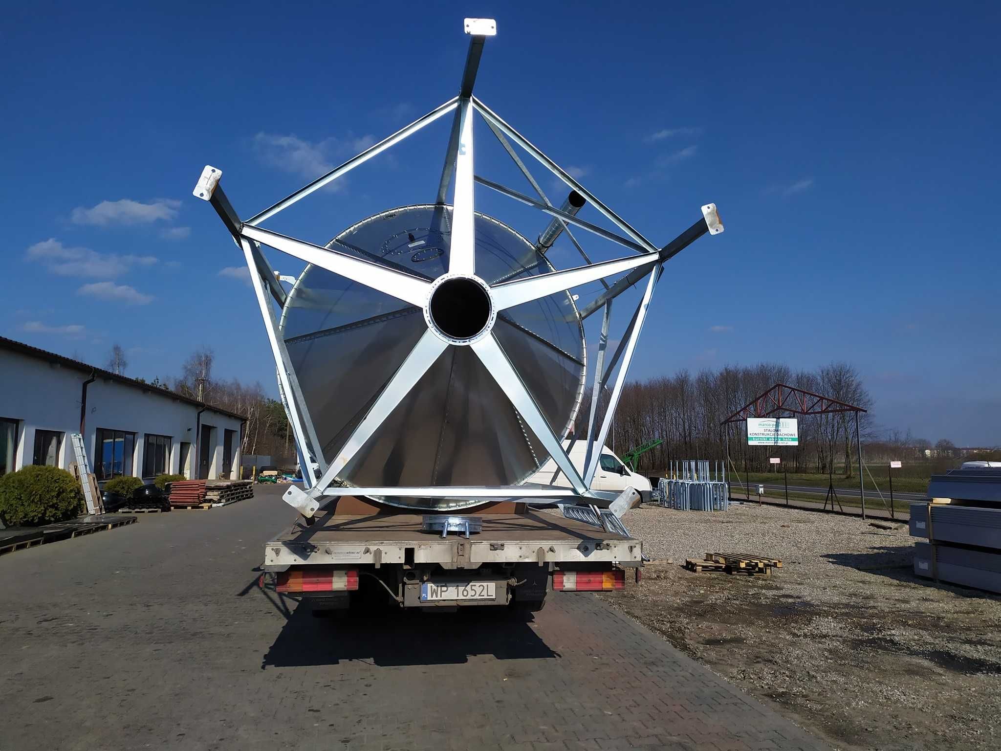 Silosy 38ton 30t 25t zbożowe SILOS nowy Marco-Polo z HDSem 1,5mm ocynk
