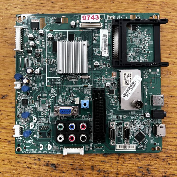 Placa mãe motherboard TV Philips 715G5155