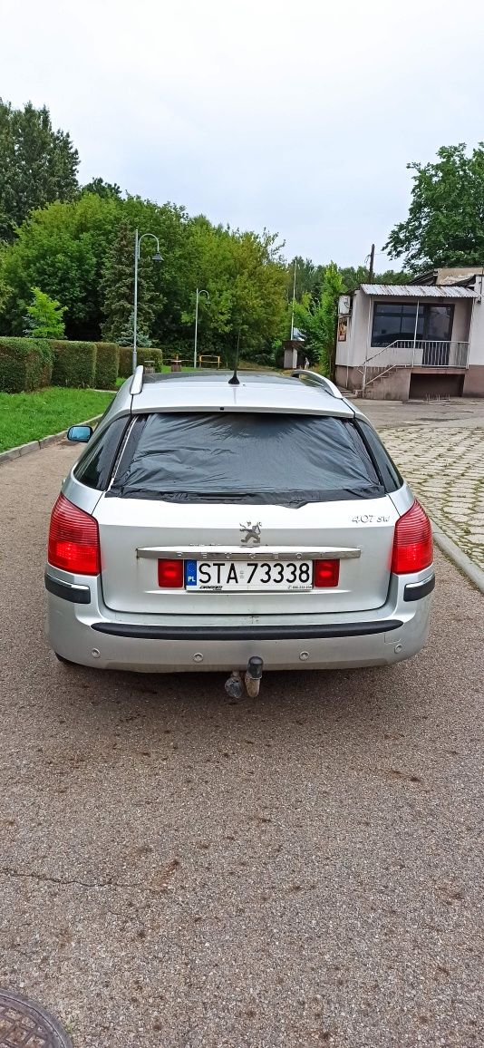 Peugeot 407 sw gaz hak