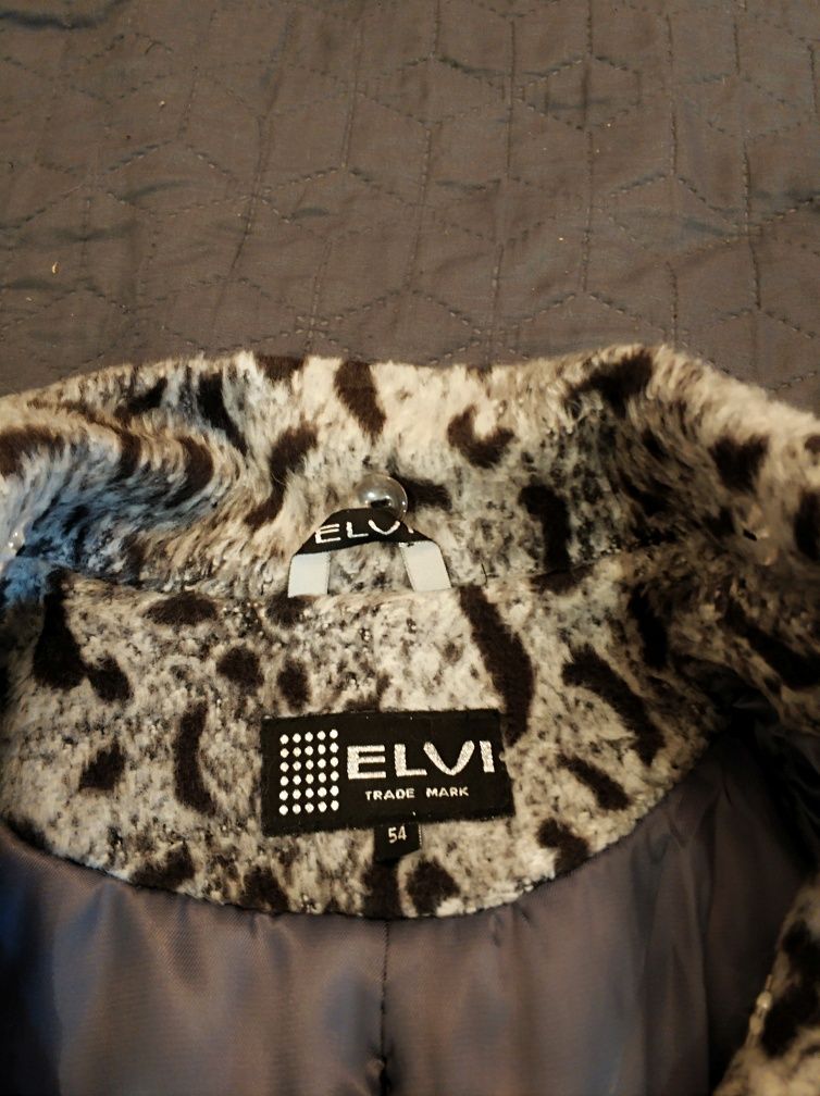 Elvi ЭКО шуба пальто 54 размер украинский бренд
