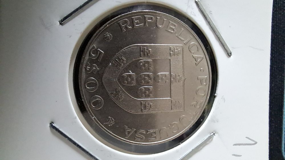 5 escudos - Mundial de Hóquei - 1982