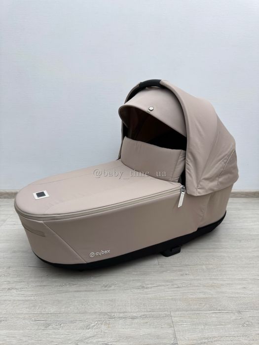 Люлька Cybex Priam 4.0 Cozy Beige, Off White, Sepia Black Сайбекс