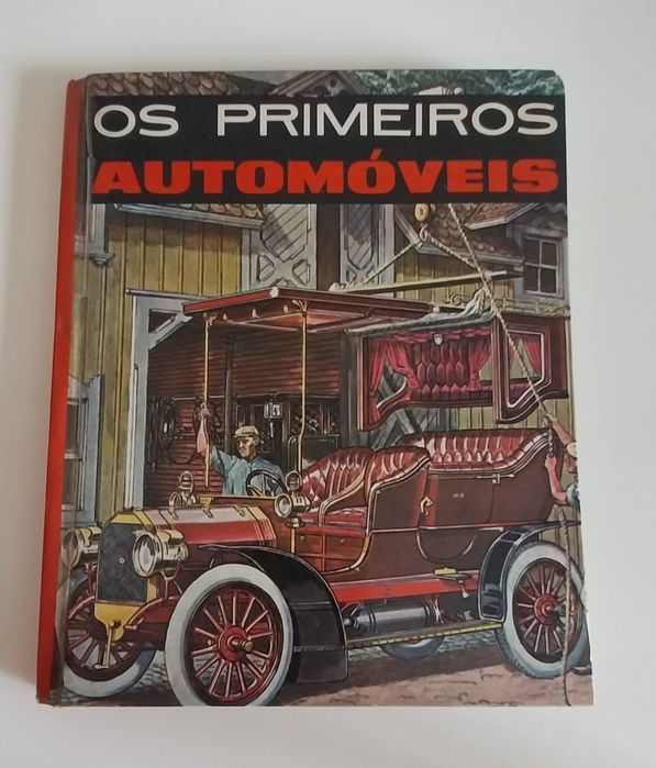 Livro Os primeiros automóveis da Verbo 1966