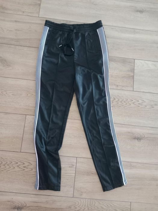 H&M spodnie sportowe damskie dres biegi wf siłownia szerokie NOWE