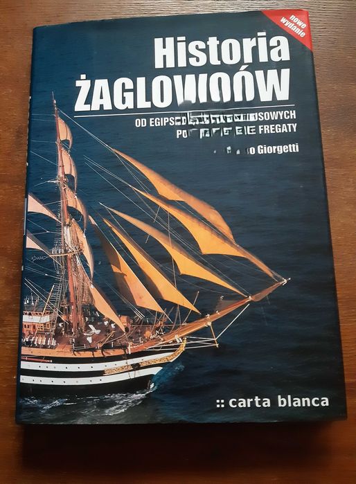 === Sprzedam piękną książkę - " Historia żaglowców" ===