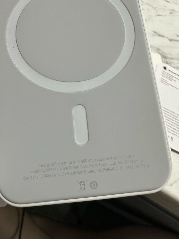 Magsafe Apple power Bank 5000mAh оригинал зарядка беспроводная магнит