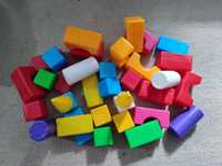 Кубики детские разноцветные