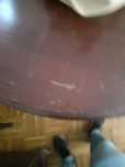 Mesa de sala redonda