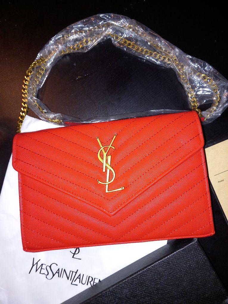 Mala YSL Vermelho