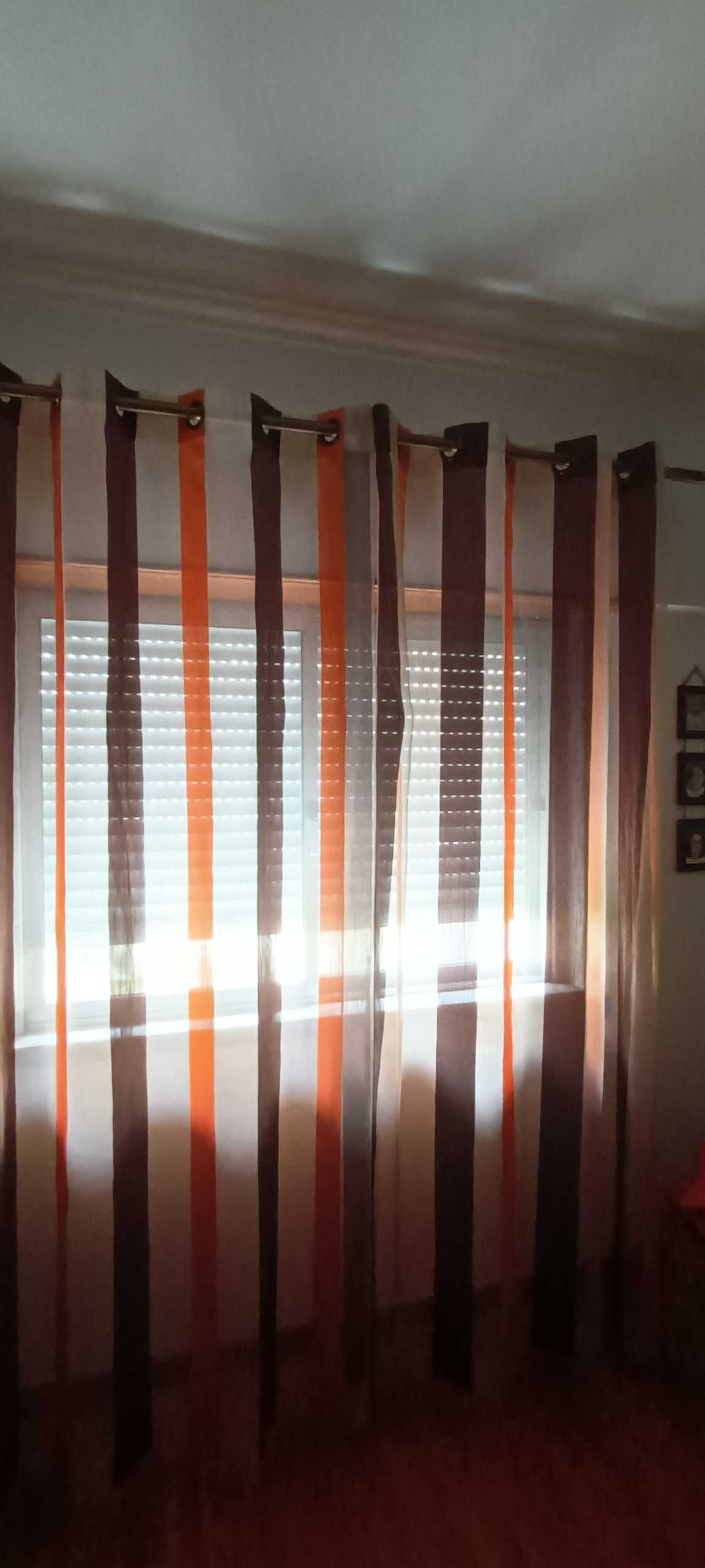 Varão de Latão Dourado escuro  -  2 Cortinados-  Conjunto ou Separado