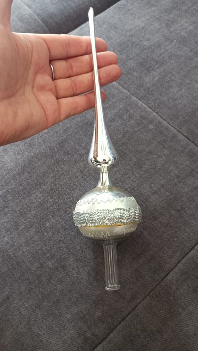 Szpic na choinkę w stylu vintage