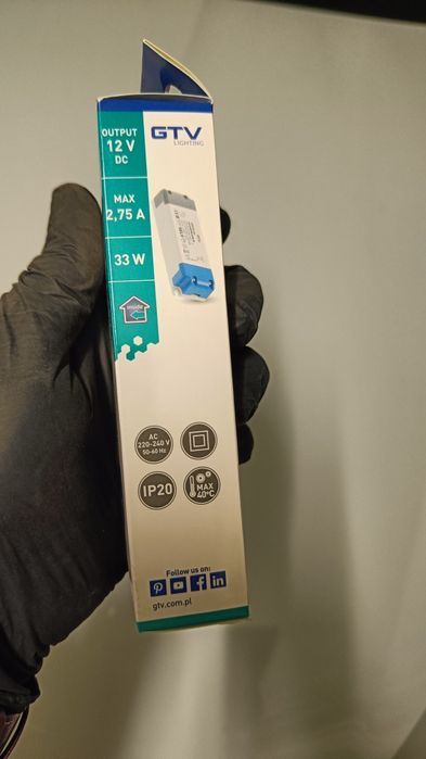 Zasilacze LED GTV 12V 33W