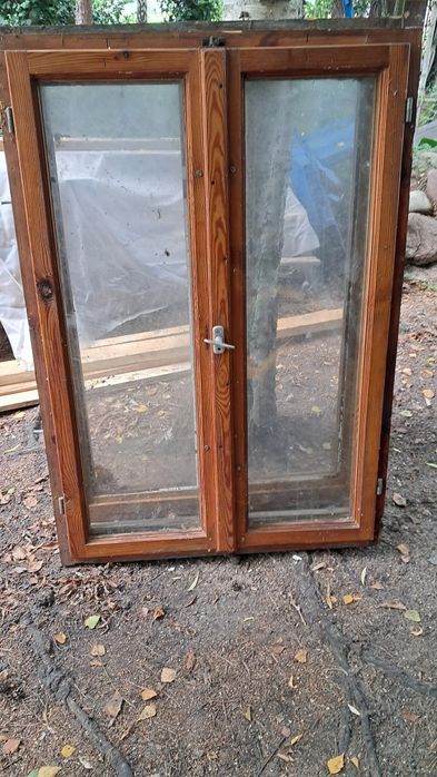 okno okna drewniane 134x62