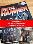 Metal Hammer 4/2005 Judas Priest, Plakaty: Black Sabbath, Dimmu Borgir