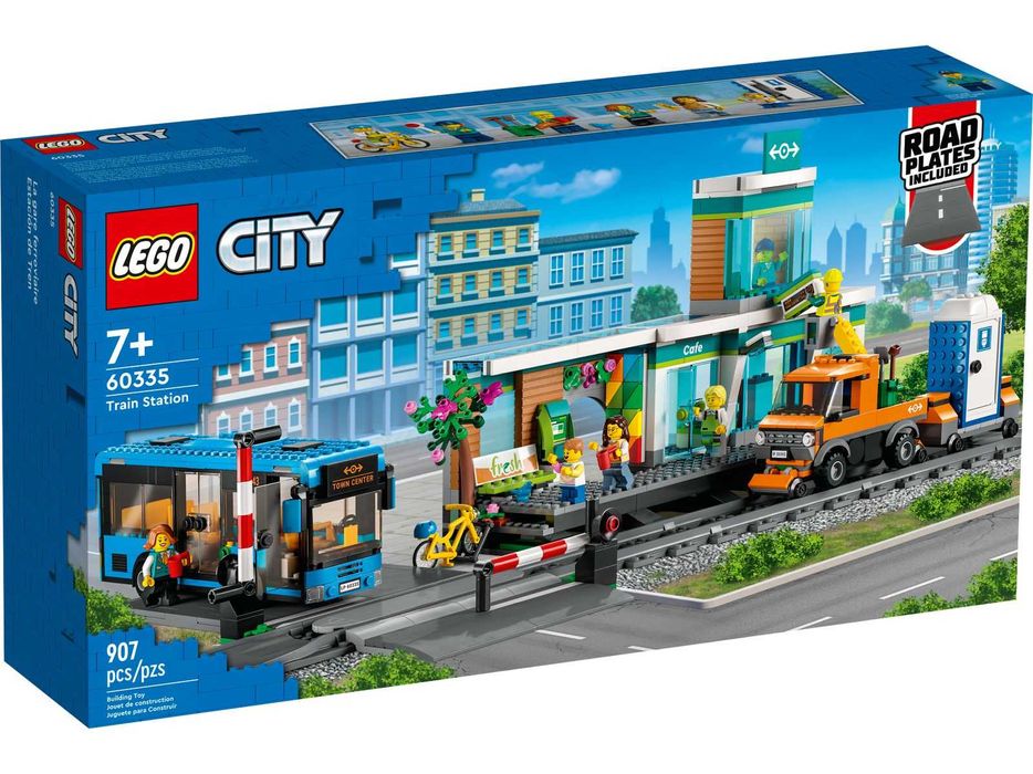 Klocki LEGO 60335 City - Dworzec kolejowy
