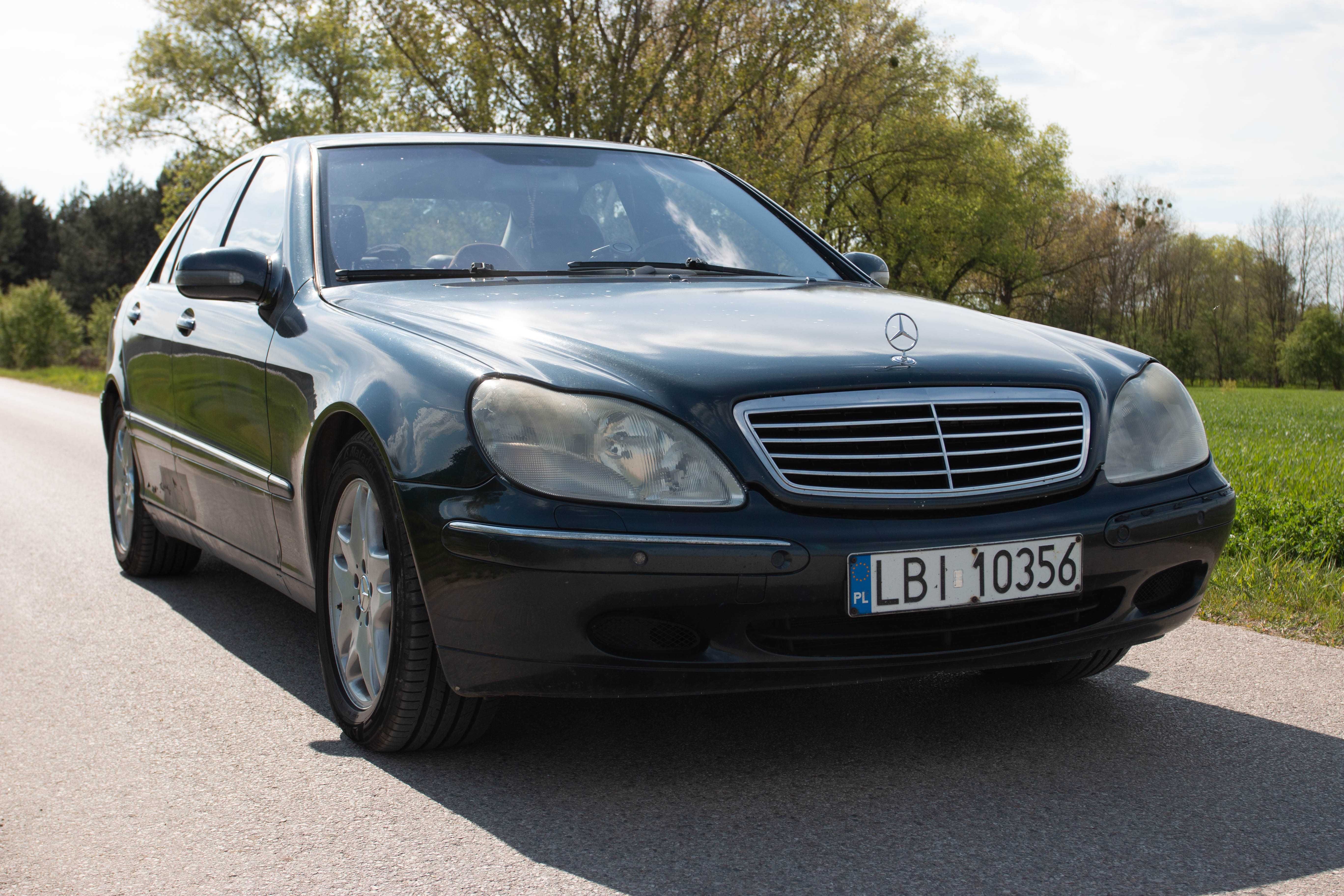 Mercedes s500 w220 benzyna+gaz