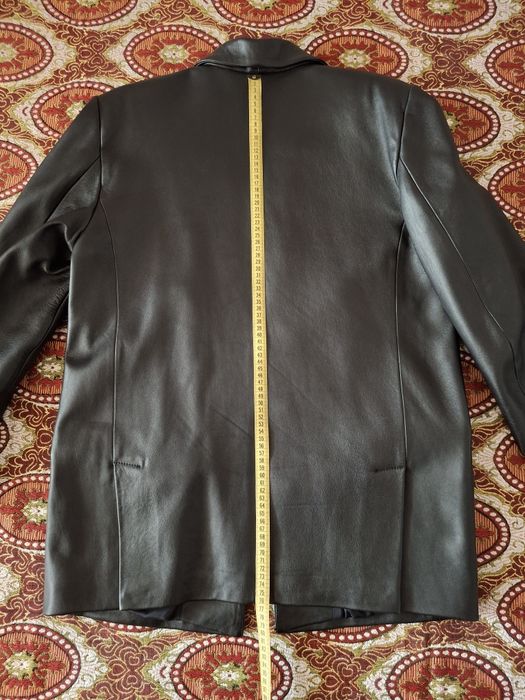 Чоловічий піджак з натуральної шкіри