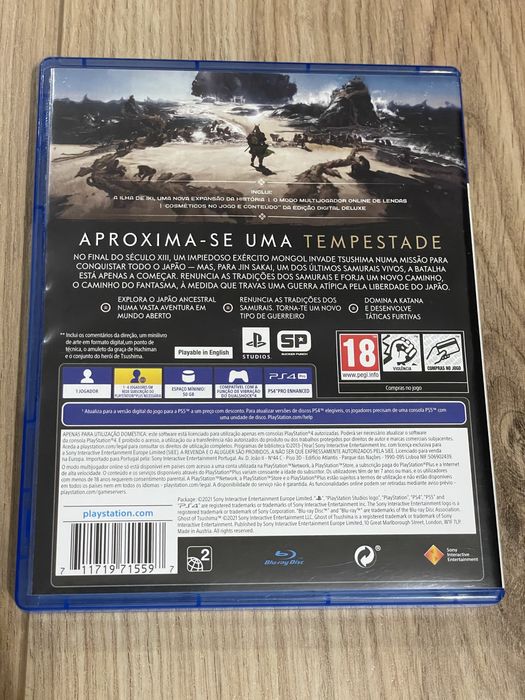 Jogo semi novo para ps4