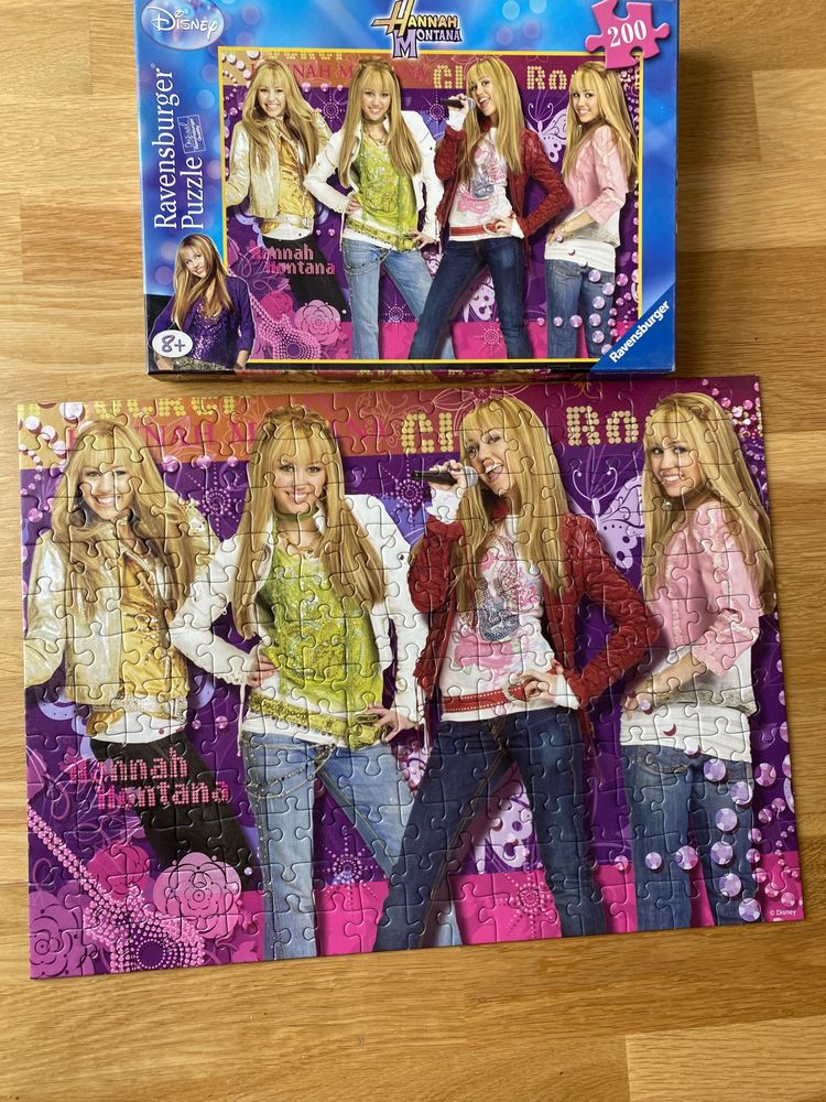 Puzzle 200 elementów Hannah Montana