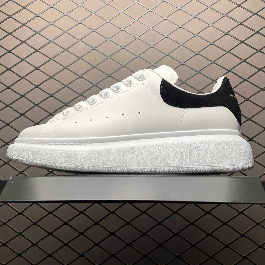 nowy Alexander McQueen WhiteTrampki Moda R.43